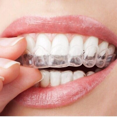 Magic Silicone Night Mouth Guard For Teeth Clenching Grinding Dental Bite Sleep $4.99
