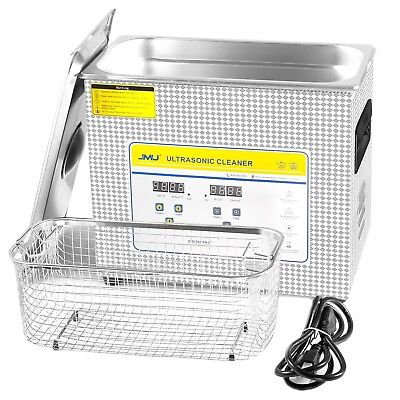 #ad #ad JMU 4.5L Ultrasonic Cleaner w Digital Timer and Heater Digital Sonic Cleaner $125.99