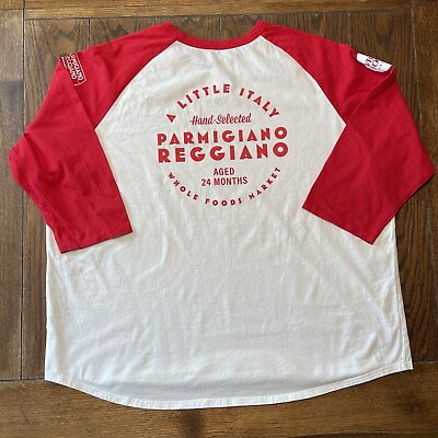 #ad Whole Foods Market Shirt Size 3XL New Parmigiano Reggiano A Little Italy XXXL $25.95