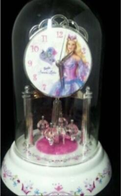 Barbie Anniversary Pottery Clock Character Memorial Goods Swan Lake $196.22