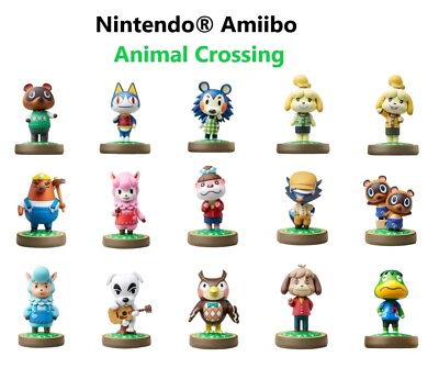 #ad Nintendo® Amiibo Figure Animal Crossing Series Figure Pick Your Own $34.54