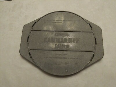 Cambro Camwarmer 1210PW Food Service Heat Retentive Warmer Plate Granite Gray $89.99