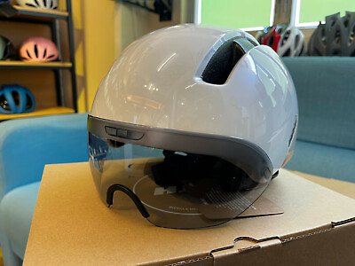 #ad #ad HJC Calido Plus Urban Helmet 55 59cm Size M Pearl White Grey $199.00