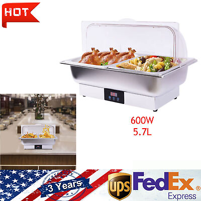 #ad Chafing Dish Buffet Set Electric Chafing Dish for Catering Buffets Parties New $133.95