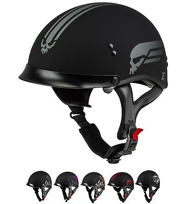 #ad Gmax HH 65 Motorcycle Street Half Helmet $99.95