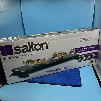 #ad Salton Cordless Warming Tray Medium TWT30 $64.98