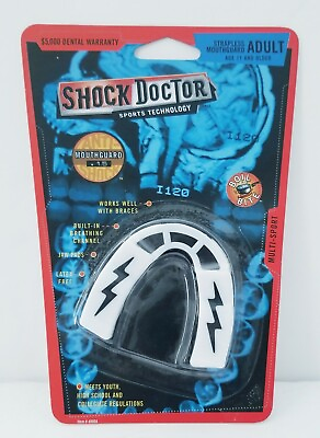 #ad Shock Doctor Sports Technology Anti shock Adult Mouthguard i120 $2.99
