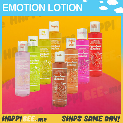 Emotion Lotion Flavored Kissable Edible Warming Massage🍯Foreplay Oil Lubricant $11.34