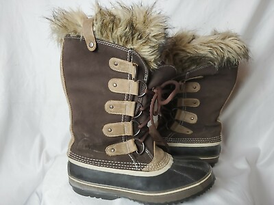 Sorel Women 8 Joan Of Artic Waterproof Insulated Winter Snow Boots NL1452 248 $99.45
