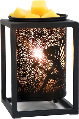 Scentsy Wax Melt Warmer Electric Fairy Candle Wax Warmer for Scented Wax Metal $22.06