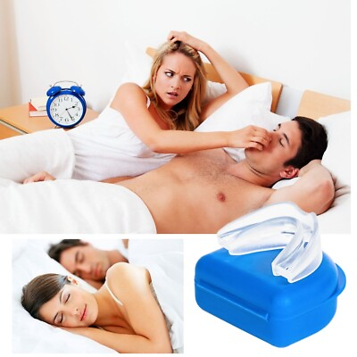 #ad NHS Snore Stopper Anti Snoring Mouth Guard Device Sleep Aid Stop Apnoea $5.94