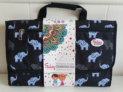 Friday Baby Portable Diaper Changing Pad amp; Insulated Bottle Bag $9.95