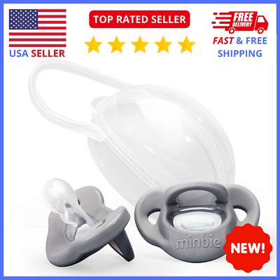 #ad 2 Pack Orthodontic Soother Pacifier Nurtures Breastfeeding amp; Oral Health $12.94