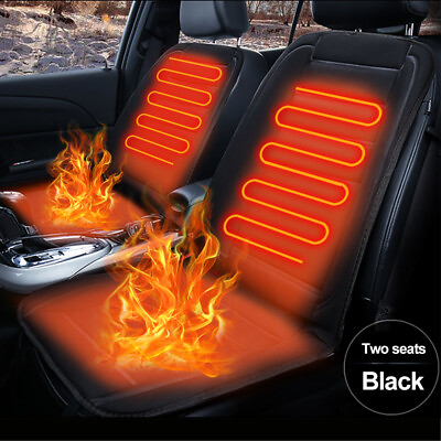 #ad Universal Heated Car Seat Cushion 12V Car Seat Heater Hot Warmer Cover $22.07