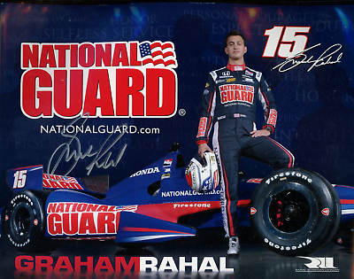 #ad 2020 Graham Rahal signed Natural Guard Hero Card $15.00