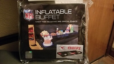 #ad NFL Kansas City Chiefs Tailgate 29 Chef 55quot; x 23quot; Inflatable Party Buffet $6.99
