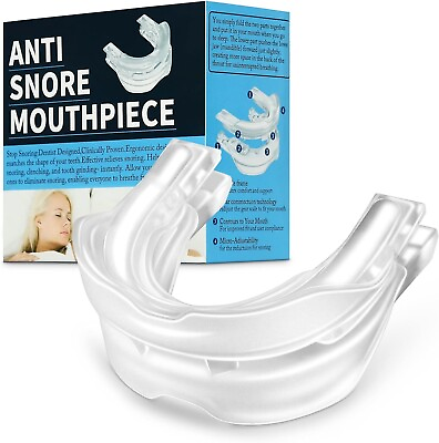 #ad Anti Snoring Mouth Guard Anti Snoring Mouthpiece Anti Snoring Device Men or W $24.99
