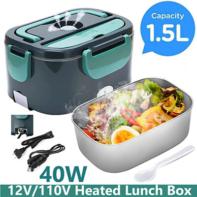 #ad Electric Lunch Box For Home Travel Food Warmer Bag Box Storage Heater 110V US $38.98