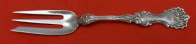 #ad Pompadour by Whiting Sterling Silver Salad Fork 3 Tine 6 1 4quot; $99.00