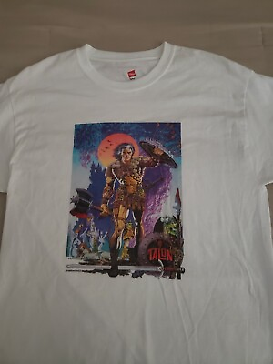 TALON the BARBARIAN by JIM STERANKO Men#x27;s T Shirt SDCC FULL COLOR EXCLUSIVE 2019 $19.95