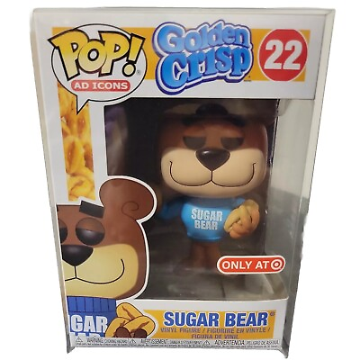 #ad Funko Pop Icons Sugar Bear #22 Target Exclusive Golden Crisp 2018 Vaulted $11.69