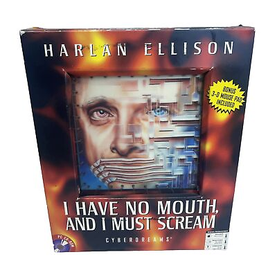 #ad I HAVE NO MOUTH AND I MUST SCREAM PC in Box ORIGINAL RELEASE Good Condition $375.00