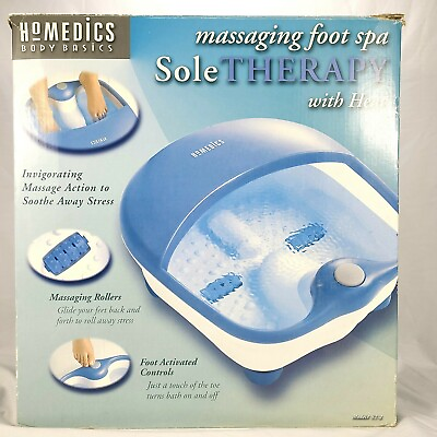 #ad Homedics Body Basics Sole Therapy Massaging Foot Spa Electric Bath with Heat $28.00