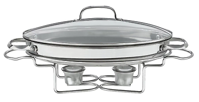 #ad #ad Cuisinart Classic Entertaining 13.5quot; Oval Buffet Server Stainless Steel Home $95.86
