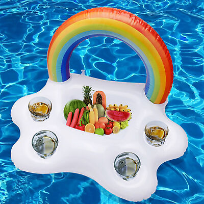 #ad Drink Container Funny Convenient Salad Bar Rainbow Storage Container Innovative $13.24