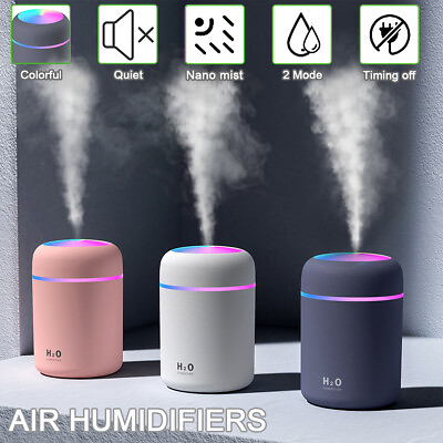 Aroma Humidifier Essential Oil Diffuser Grain Ultrasonic Air LED Aromatherapy US $8.49