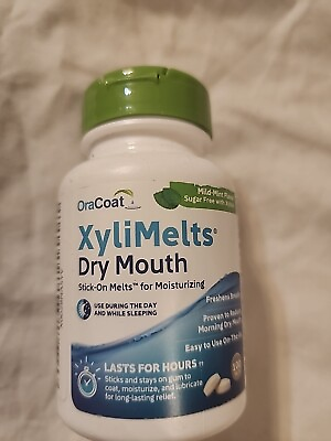 #ad #ad OraCoat XyliMelts for Dry Mouth Mild Mint Flavor 100 Melts Exp 09 26 $15.95