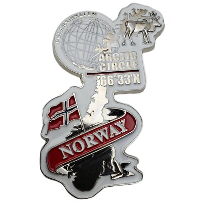 Artic Norway Metal Refrigerator Fridge Magnet Travel Tourist Souvenir Country EU $11.84