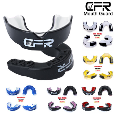 #ad Mouth Guard Gum Shield Teeth Grinding Protection Boxing MMA Kid Youth Mouthpiece $10.99