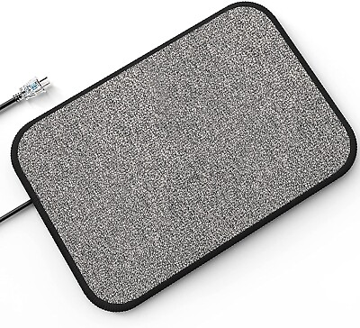 #ad EconoHome Electric Heated Foot Warmer Mat For Office Or Home $19.90