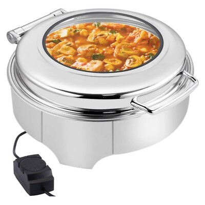 #ad Round Chafing Dish 6 Quart Electric $80.00