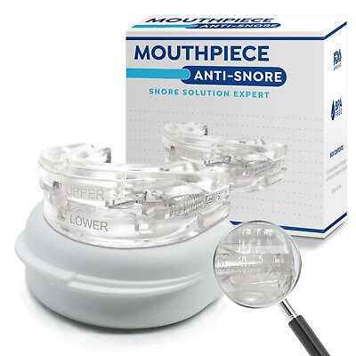 #ad Anti Snoring Mouth Guard Devices Adjustable Snore Solution Snoring Stopper $11.98