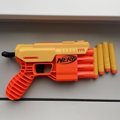 Nerf Alpha Strike Elite Fang QS 4 Dart Guns Tested Working Toys with 5 darts $10.00