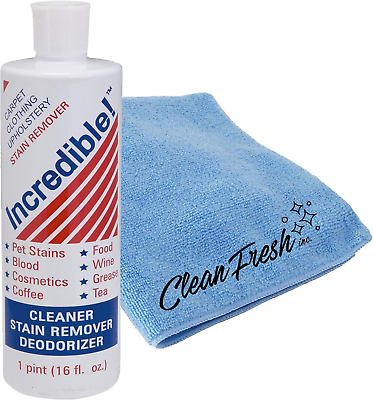#ad Cleaner; Stain Remover; Deodorizer 16 Oz amp; Clean Fresh Inc. Microfiber Cleaning $35.99