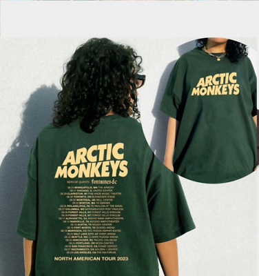 Artic Monkeys Rock Band Tour 2023 T Shirt Gift For Fans Music All Size S 3XL $23.99