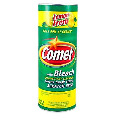 #ad #ad Comet Lemon Fresh Cleaner With Bleach Kitchen Bathroom Cleaner 21oz $9.99