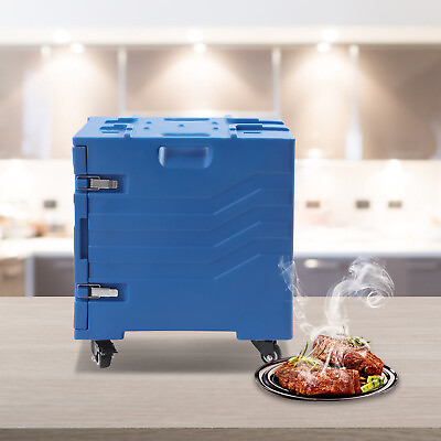 Insulated Food Pan Carrier Multipurpose Food Warmer Box for Catering with Wheels $324.00