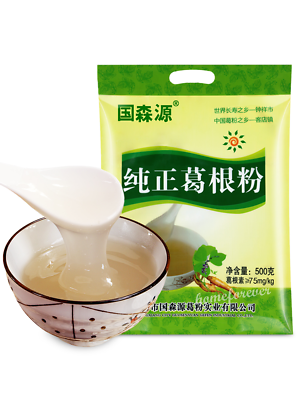 #ad 500g Pueraria Powder Gegenfen Instant Drink Chinese Food 中国野生纯正葛根粉早餐下午茶 $23.99