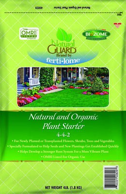 #ad Fertilome Natural Guard Natural and Organic Plant Starter Food 4 4 2 4 Lbs $14.30