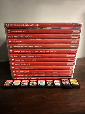 Nintendo Switch Game Lot You Choose Game Many Titles Buy More and Save $29.95