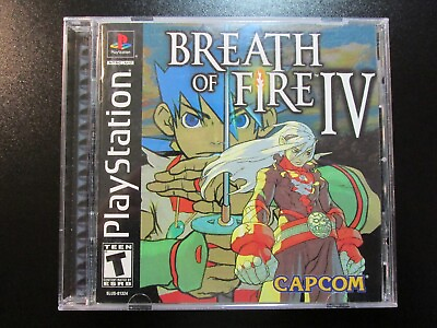 #ad #ad Breath of Fire IV SONY PlayStation 1 2000 PS1 PSX UNPLAYED COMPLETE NEW MINT $219.95