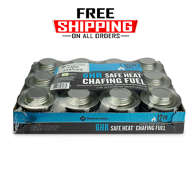 #ad #ad Member#x27;s Mark 6 Hour Safe Heat Chafing Fuel with PowerPad 12 ct. $29.99