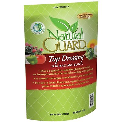 #ad Natural Guard Organic Top Dressing For Soils and Plants 20 Pound Bag $32.72