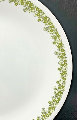 Corelle By Corning SPRING BLOSSOM *CHOICE OF 1 PIECE* Green Flowers 20 436TOP $12.95