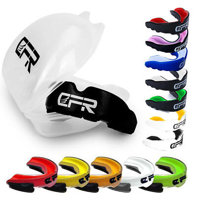 Mouth Guard Teeth Gum Shield Boxing MMA Grinding Sports Rugby Gel MouthPiece DSM $5.92
