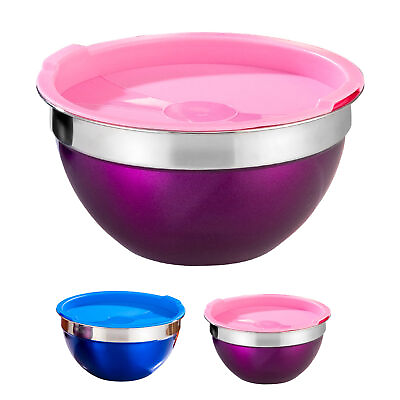 #ad #ad Baking Bowl Thicken Reliable Stainless Steel Mixing Bowl Small Large Salad Food $16.99